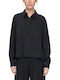Long Sleeve Women's Shirt Black