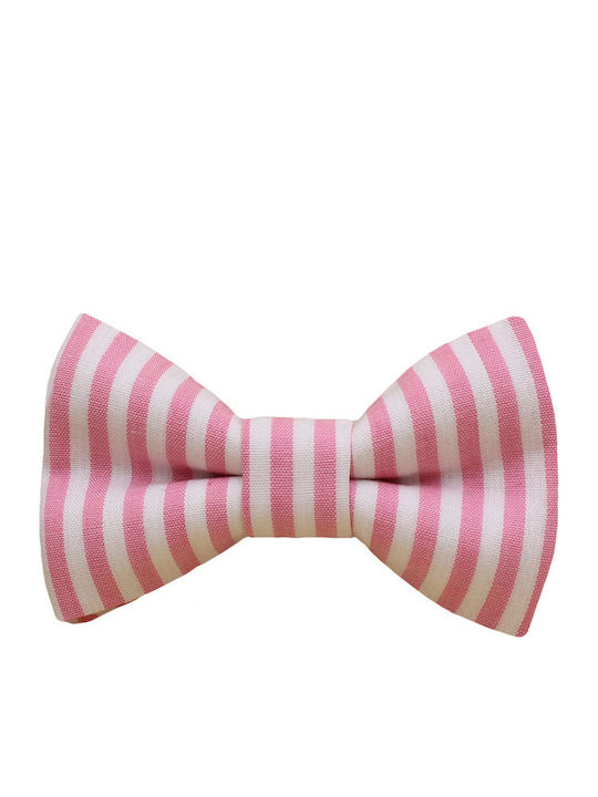 Striped Baby Kids' Bow Tie White Pink 0 to 36 M...