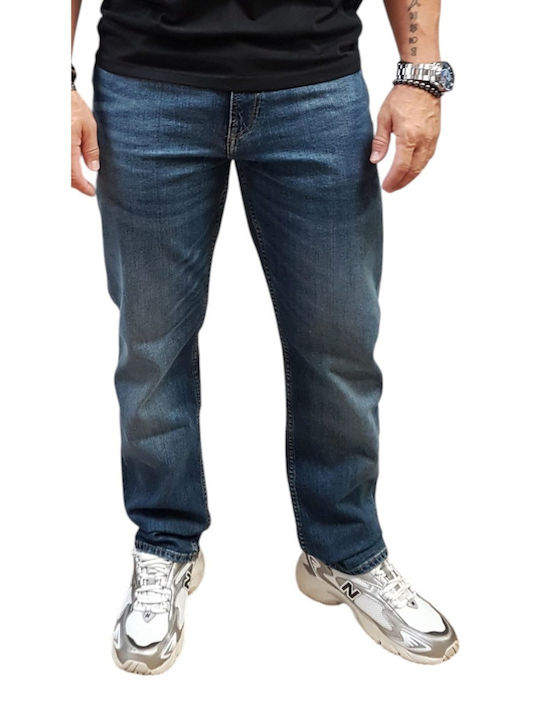 Jack & Jones Clark Men's Jeans Pants Regular Fit Blue Denim