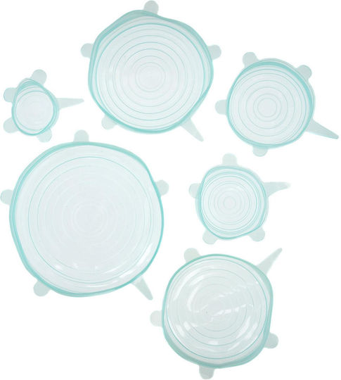 Set 6 Huse Flexibile Din Silicon Pentru Vase De Gătit Fiffig Duka