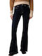 Damen Jeans Hosen Mit Rissen Mid Rise In Bootcut Passform