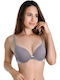 Grey Bra with Underwire