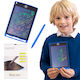 Schreibtablett Zeichen- und Mal-Tablet 8,5 Zoll Blau + Mehrfarben-Stift