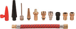 Set 11 Piese Conector Supapă Extol Premium 8865067 Tub 9 Cm