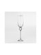 Crystal White Wine Glass Goblet Crystal & Glitter On Foot Knot with Metal Silver