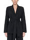 Moutaki Long Women's Blazer Black
