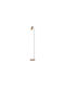 Smarter Stehlampe mit Lampenbirnensockel E27 Schwarz