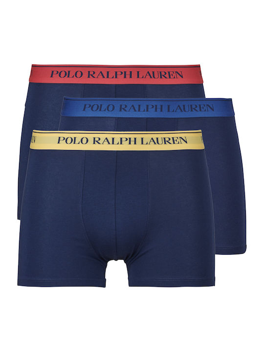 Ralph Lauren Мъжки боксерки Многоцветни 3Pack