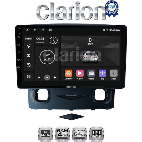 Clarion Gl52553 OEM Мултимедийна Екран Автомобилни Аудио Системи Ford Kuga 2008 2013 CarPlay AndroidAuto BT GPS WiFi GPRS
