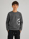 Kinder-Sweatshirt Grau