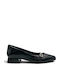 Leder Pumps Schwarze