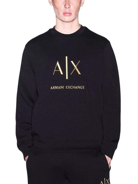 Armani Exchange Черен суитшърт