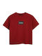 Kids Short-sleeved Red T-shirt