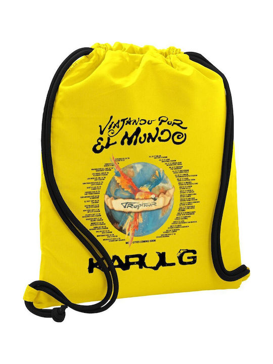 Koupakoupa Karol G Tropicoqueta Kids Backpack Yellow 48x40cm