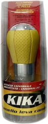 Car Shift Knob Yellow-Nickel Kika
