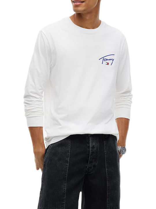 Tommy Hilfiger Μπλούζα Μακρυμάνικη Λευκή
