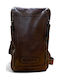 Leather Men's Shoulder / Crossbody Bag Brown