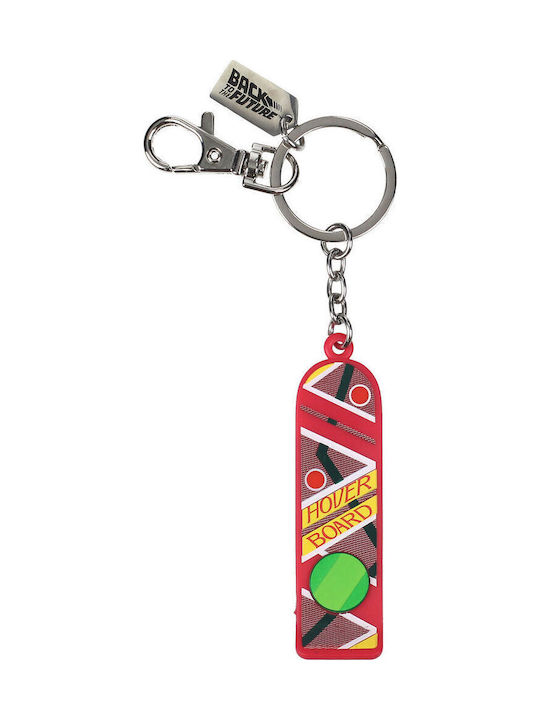 Back To Future Marty Hoverboard Keychain 2 Pieces
