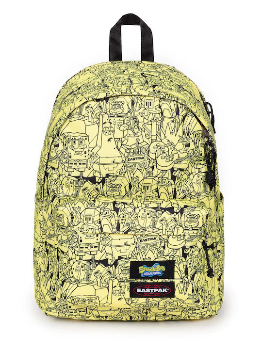 Eastpak Spongebob Squarepants Ghiozdan De Spate Școala Gimnazială-Liceu Galben 31 Litri 29.5 x 24 x 44 cm