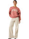 Damen Sweatshirt Rosa
