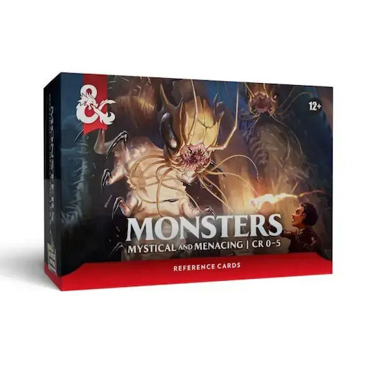 Dungeons & Dragons Rpg Referenzkarten Monster Mystisch Bedrohlich