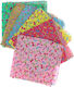 Set 6 Bentite Pentru Păr Copii ButicCochet 50x50 Cm Bumbac Design Fundiță Multicolor