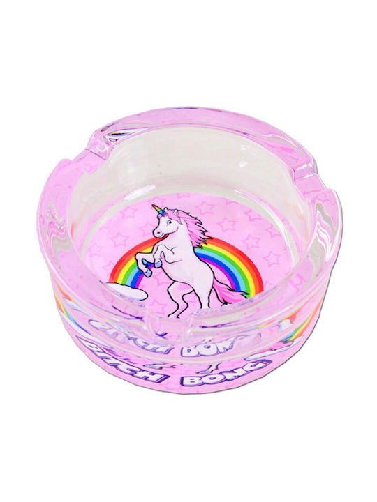 Glass Transparent Ashtray Bitch Bong 8.5cm