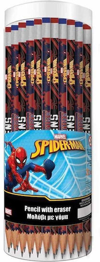 Pencil Eraser Spiderman 40 Pieces 2 Designs 1 Piece #508225