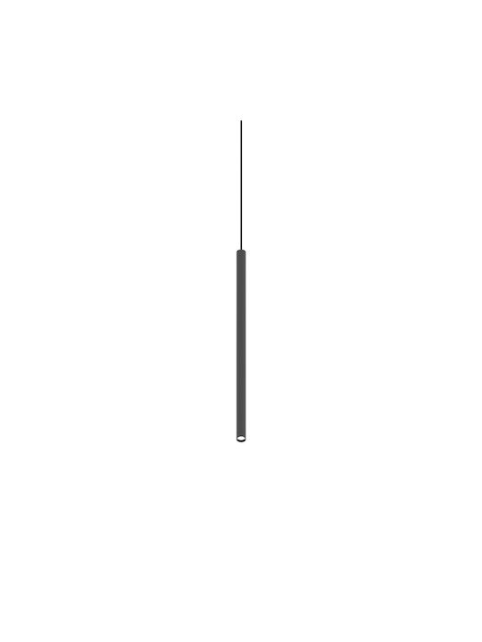 Ideal Lux Ego Κρεμαστό Φωτιστικό Μαύρο 22.3εκ.