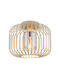 Globo Lighting Πλαφονιέρα Οροφής Μπεζ