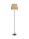 Globo Lighting Φωτιστικό Δαπέδου Γκρι