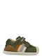 Kids Sneakers High Anatomic with Hoop & Loop Closure Khaki