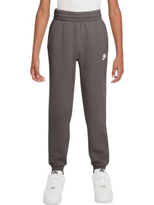 Nike Sportswear Club Παιδικό Παντελόνι Φόρμας Gray