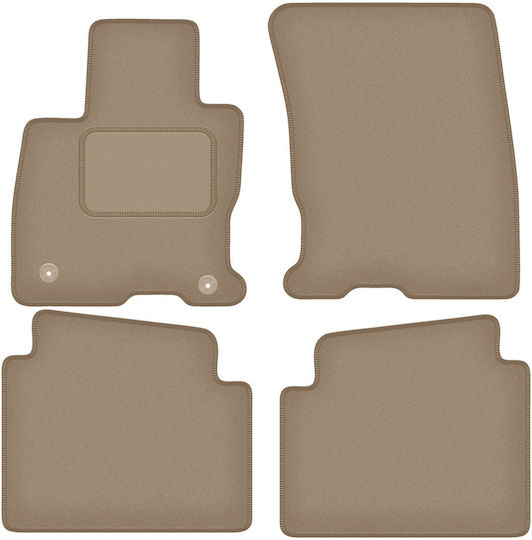 Velour Car Mats Ford Escape Mk4 Suv 2019 Beige