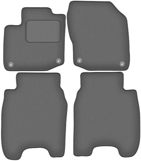 Covorașe Auto Din Velur Grafit Honda Civic iX Station Wagon 39cm 2011-2016