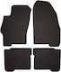Rubber Car Mats Fiat Linea Sedan 2009-2015 Black Fitted