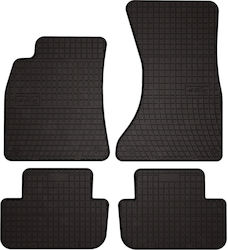 Гумени Килими За Кола Audi A4 B8 Седан Комби Авант Allroad 2007-2015 Черни Фитнати