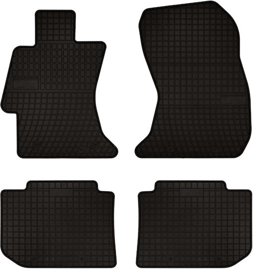 Covoare Auto Cauciuc Subaru XV Crossover 2011-2017 Negre Ajustate