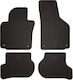Gummi Auto Fußmatten Volkswagen Golf Vi Hatchback Variante Estate 2009-2013 Schwarz Maßgeschneidert