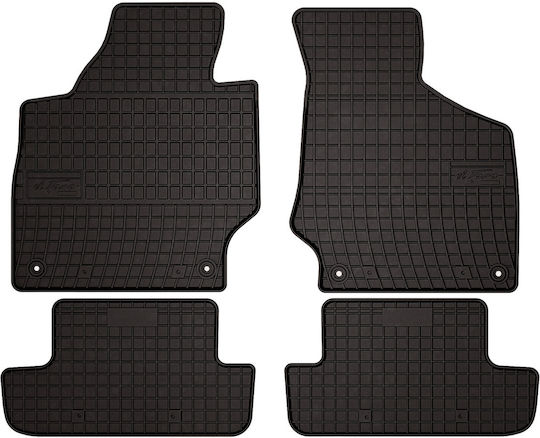 Rubber Car Mats Audi Tt Ii 8j Cabrio Roadster Coupe 2006-2014 Black Fitted