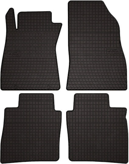 Rubber Car Mats Nissan Pulsar C13 Hatchback 2014-2018 Black Fitted
