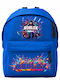 Digital Place Schulranzen Rucksack Grundschule Blau