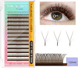 Yy-shaped Nagaraku 2d 0.07c Mix 8-15mm Brown Yy-shaped Nagaraku 2d 0.07c Mix 8-15mm Brown