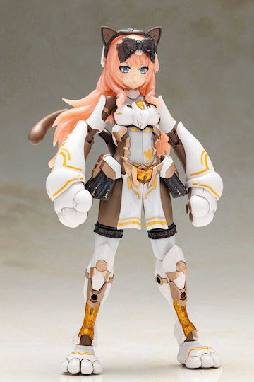 Frame Arms Girl Пластически Моделен Комплект Durga I Cat Armor Ver Calico 16 См