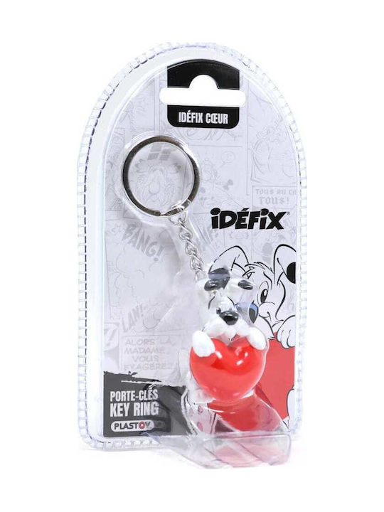 Asterix Keychain Dogmatix Red Heart Blister