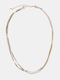 Halskette Strass 4966209-Gold