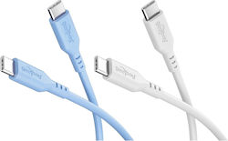 Goobay Cable USB-C male - USB-C 60W Μπλε 1.5m 8...