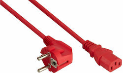 Kabelmeister IEC C13 / Schuko / IEC C14 Kabel 0,5m Rotes Kabel SK0130-R005 Kabelmeister IEC C13 / Schuko / IEC C14 Kabel 0,5m Rotes Kabel SK0130-R005