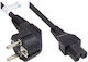 Good Connections IEC C15 / Schuko - IEC C15 / Schuko Cable 1m Black P0150-S010