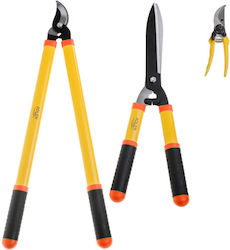 Adler Ad 6808 Garden Shears Long-handled Pruning Shears Hedge Trimmer Orange Black